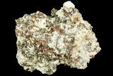 Pyrite On Calcite & Quartz - El Hammam Mine, Morocco #80365-1